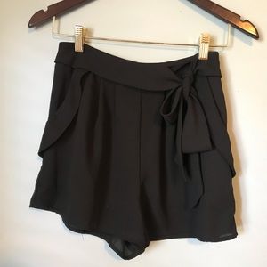 Black dress Shorts